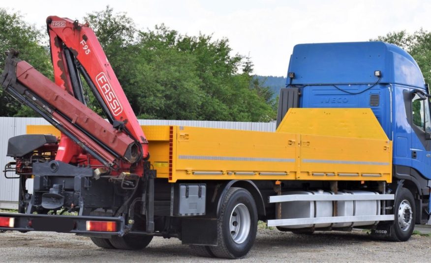 Iveco Stralis 420 SKRZYNIA 7,10m + FASSI F95A.23