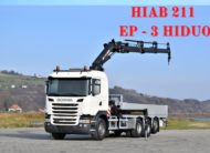 SCANIA G360 * HIAB 211 EP-3 HIDUO/PILOT * 8×4