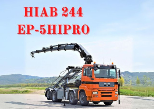 MAN TGA 35.480 Hakowiec * HIAB 244 EP-5HIPRO/PILOT