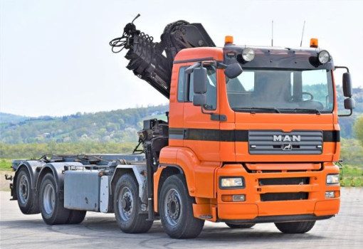 MAN TGA 35.480 Hakowiec * HIAB 244 EP-5HIPRO/PILOT