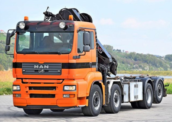 MAN TGA 35.480 Hakowiec * HIAB 244 EP-5HIPRO/PILOT