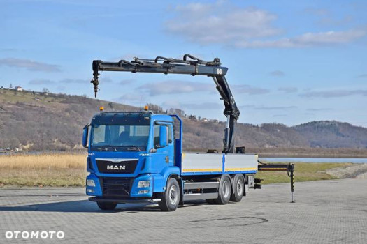 MAN TGS 26.480 * HIAB 144 E - 3 HIDUO + PILOT / 6x4 * STAN BDB