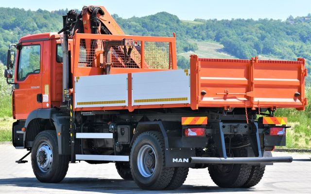 MAN TGM 18.280 WYWROTKA 3,90m * PK 10501 + PILOT/ 4x4