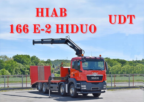 MAN TGS 35.360 * HIAB 166 E-2 HIDUO/PILOT * STAN BDB