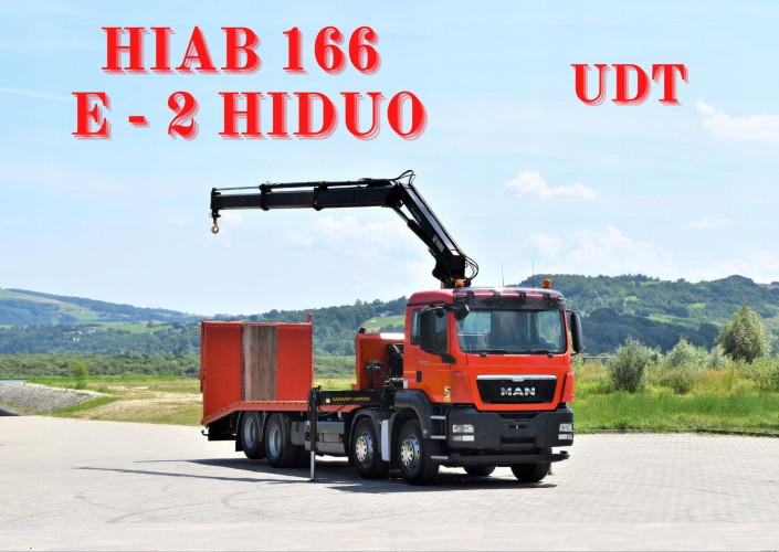 MAN TGS 35.360 * HIAB 166 E-2 HIDUO/PILOT * STAN BDB