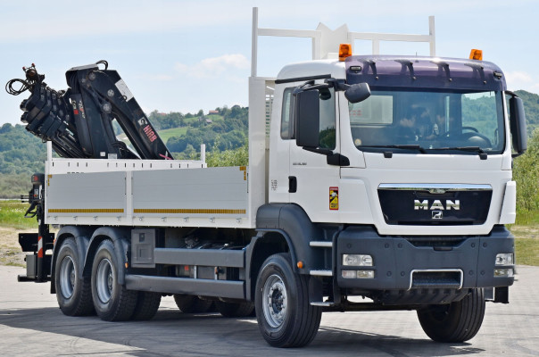 MAN TGS 26.360 * HIAB 211 E - 6 HIDUO + PILOT * 6x4