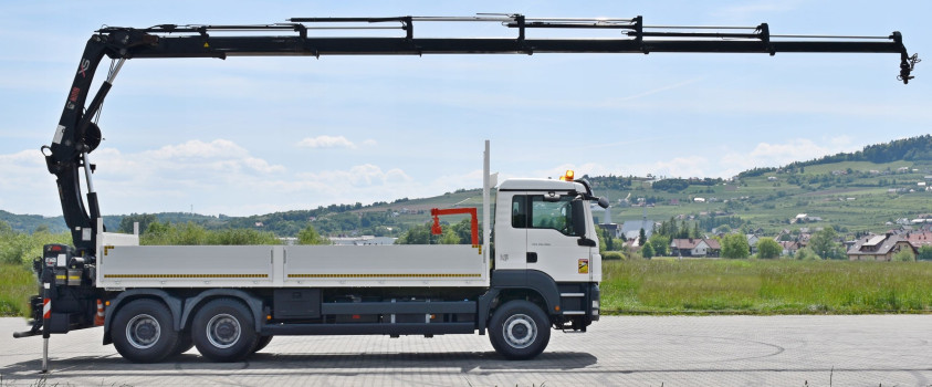 MAN TGS 26.360 * HIAB 211 E - 6 HIDUO + PILOT * 6x4