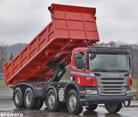 Scania P380 * WYWROTKA 6,10m + BORDMATIC * 8x4