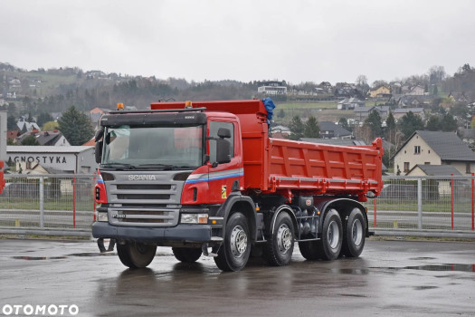 Scania P380 * WYWROTKA 6,10m + BORDMATIC * 8x4