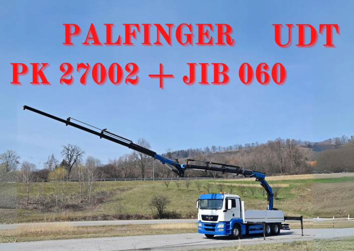 MAN TGS 26.480 * PK 27002 + JIB PJ060/PILOT / 6x4