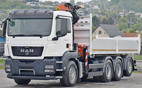 MAN TGS 35.400 Wywrotka 6,50m + PK 23001 - EH C + PILOT / 8x4