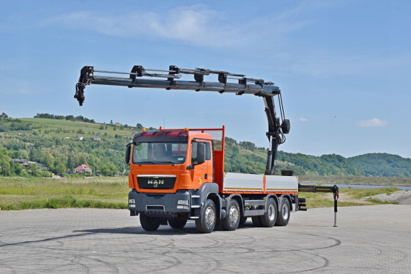 MAN TGS 35.440 * HIAB 211 E - 6 HIDUO + PILOT * 8x4