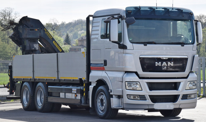 MAN TGX 26.440 * SKRZYNIA 6,40 m * PK 29002 + PILOT / 6x4