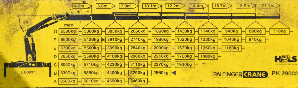 MAN TGX 26.440 * SKRZYNIA 6,40 m * PK 29002 + PILOT / 6x4