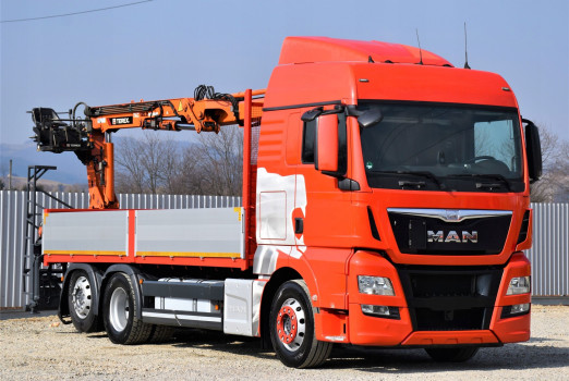 MAN TGX 26.440 * SKRZYNIA 6,00m *TEREX 135.2-A11