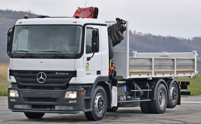 Mercedes Actros 2536 * WYWROTKA 6,20 m * FASSI F190AC.25 + PILOT *