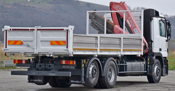 Mercedes Actros 2536 * WYWROTKA 6,20 m * FASSI F190AC.25 + PILOT *