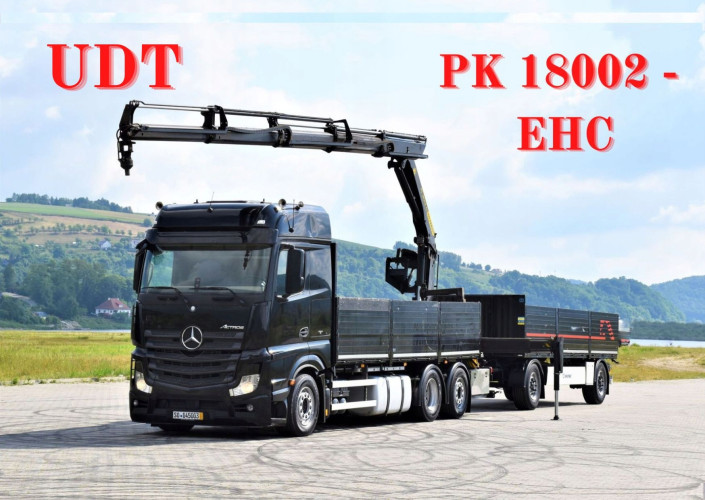 MERCEDES ACTROS 2542+PK 18002-EHC /PILOT+PRZYCZEPA