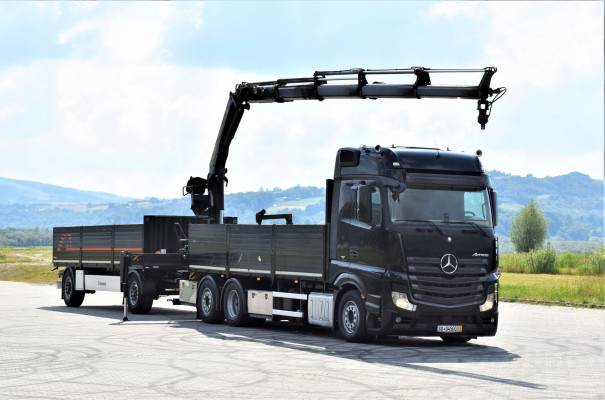 MERCEDES ACTROS 2542+PK 18002-EHC /PILOT+PRZYCZEPA