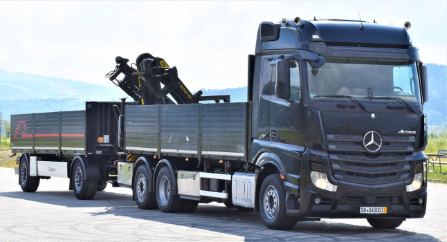 MERCEDES ACTROS 2542+PK 18002-EHC /PILOT+PRZYCZEPA