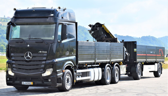 MERCEDES ACTROS 2542+PK 18002-EHC /PILOT+PRZYCZEPA