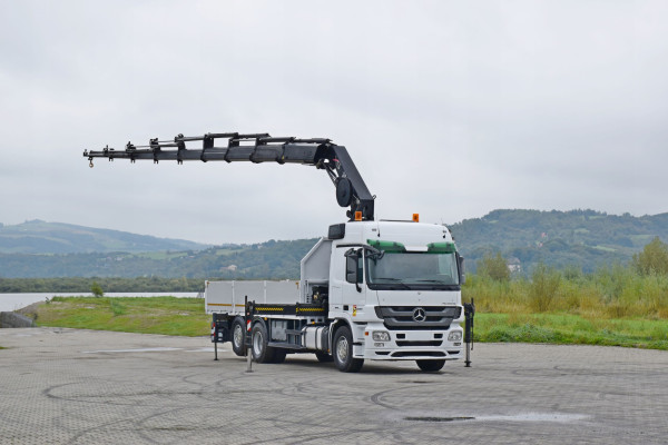 Mercedes Actros 2544 * HIAB 377 E-8 HIPRO + PILOT * STAN BDB