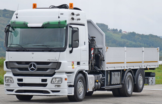 Mercedes Actros 2544 * HIAB 377 E-8 HIPRO + PILOT * STAN BDB