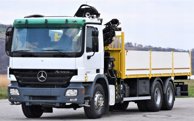 Mercedes Actros 2632 * HIAB 144 B-3HIDUO + PILOT/6x4