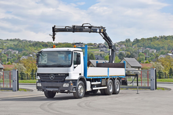 Mercedes Actros 2632 * HIAB 144 BS - 2 HIDUO + PILOT / 6x4