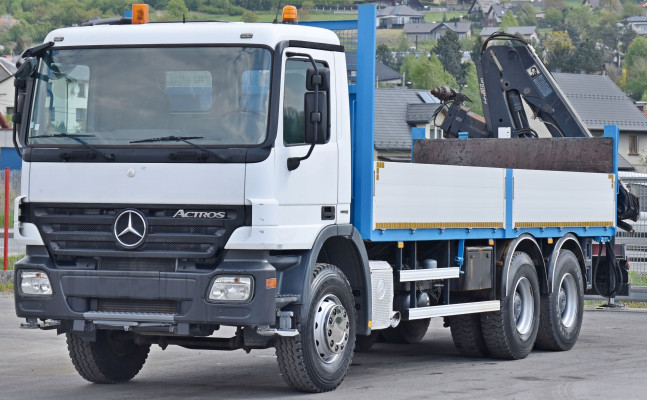 Mercedes Actros 2632 * HIAB 144 BS - 2 HIDUO + PILOT / 6x4