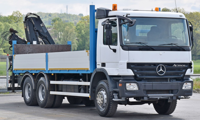 Mercedes Actros 2632 * HIAB 144 BS - 2 HIDUO + PILOT / 6x4