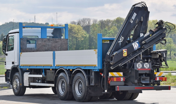 Mercedes Actros 2632 * HIAB 144 BS - 2 HIDUO + PILOT / 6x4