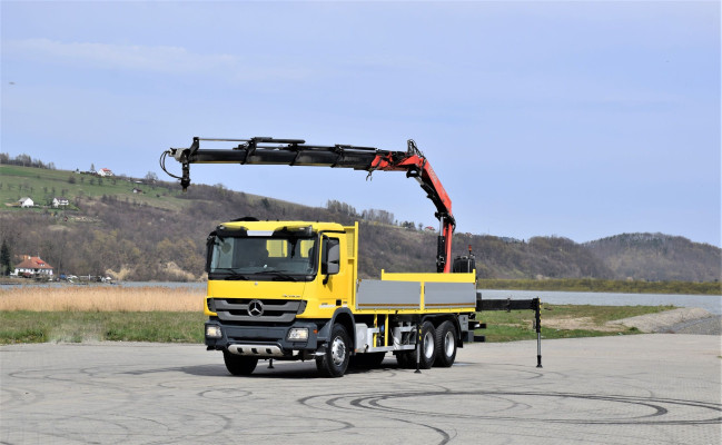 Mercedes Actros 2636 * FASSI F155A + PILOT / 6x4