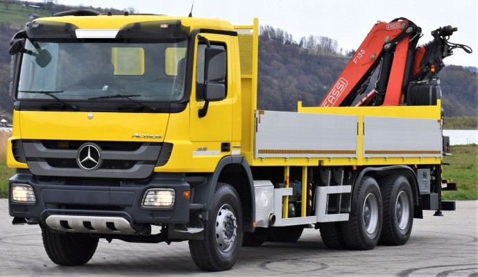 Mercedes Actros 2636 * FASSI F155A + PILOT / 6x4