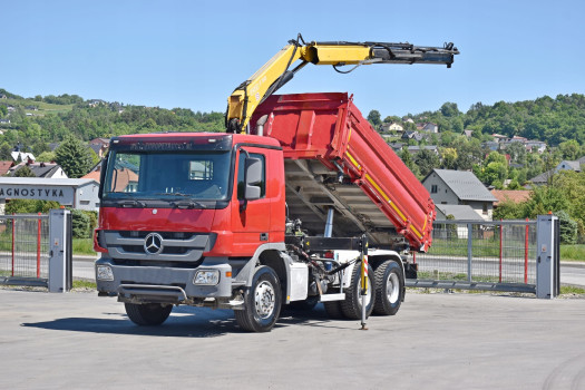 Mercedes Actros 2636 * FASSI F155 AXS.0.22 + BORDMATIC / 6x4