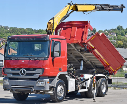 Mercedes Actros 2636 * FASSI F155 AXS.0.22 + BORDMATIC / 6x4