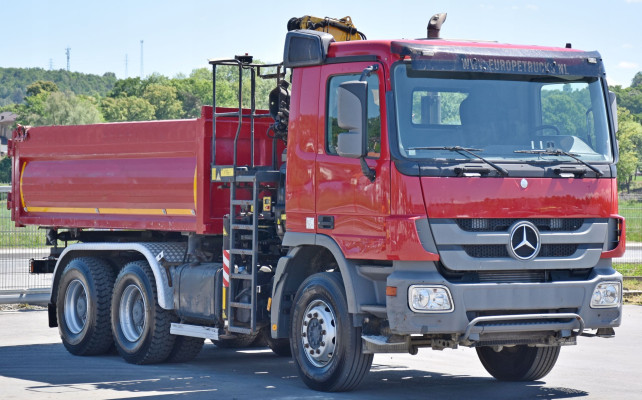 Mercedes Actros 2636 * FASSI F155 AXS.0.22 + BORDMATIC / 6x4