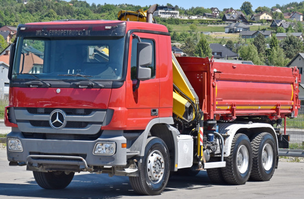 Mercedes Actros 2636 * FASSI F155 AXS.0.22 + BORDMATIC / 6x4