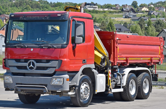 Mercedes Actros 2636 * FASSI F155 AXS.0.22 + BORDMATIC / 6x4