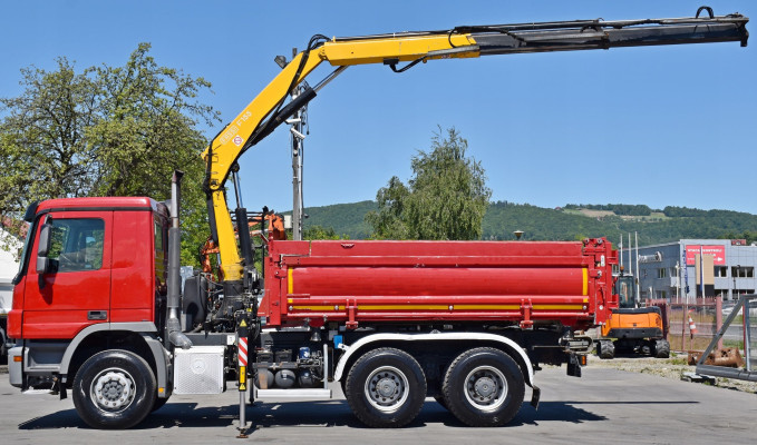 Mercedes Actros 2636 * FASSI F155 AXS.0.22 + BORDMATIC / 6x4