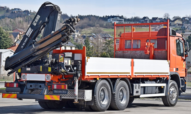 Mercedes Actros 2636 * HIAB 166 BS - 3 HIDUO + PILOT / 6x4