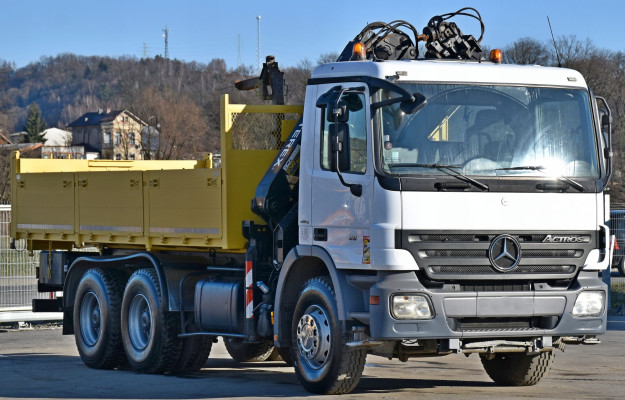 Mercedes Actros 2636 * TEREX 165.2E - A4 + PILOT/ 6x4