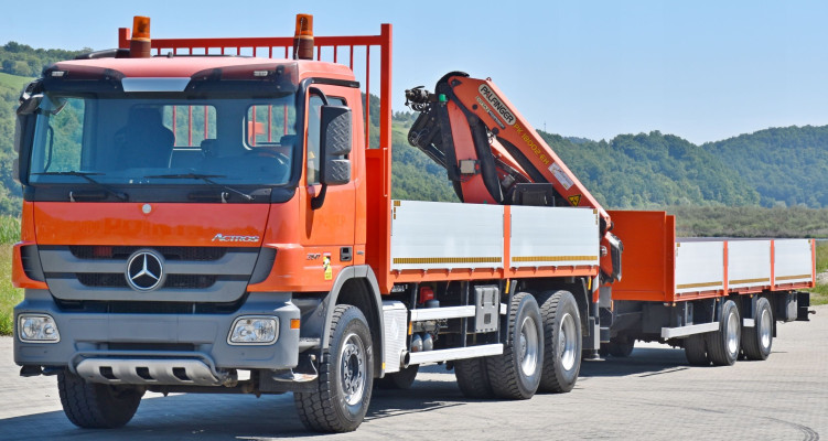 MERCEDES ACTROS 2641 * PK 18002-EH C + PILOT + PRZYCZEPA / 6x4