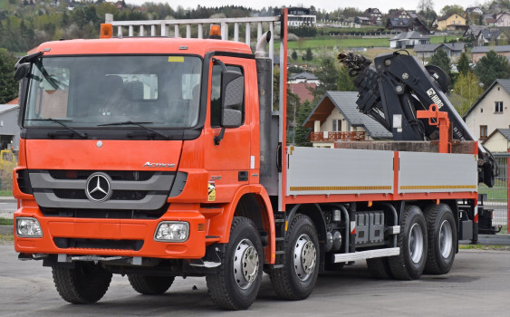 Mercedes Actros 3241 * HIAB 211 EP-5 HIDUO + PILOT / 8x4