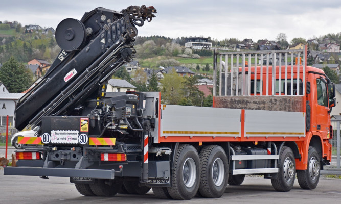 Mercedes Actros 3241 * HIAB 211 EP-5 HIDUO + PILOT / 8x4