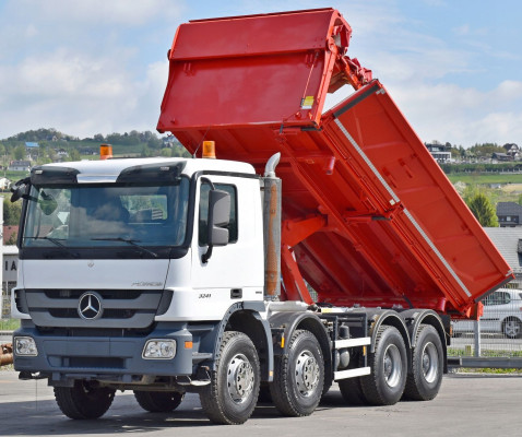 Mercedes ACTROS 3241 * WYWROTKA 5,70m + BORDMATIC / 8x4