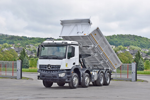 Mercedes ACTROS 3243 * WYWROTKA 6,00m + BORDMATIC / 8x4