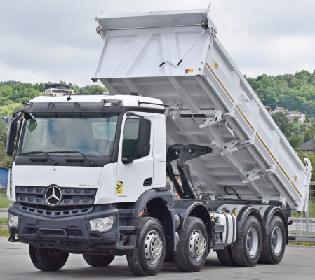 Mercedes ACTROS 3243 * WYWROTKA 6,00m + BORDMATIC / 8x4