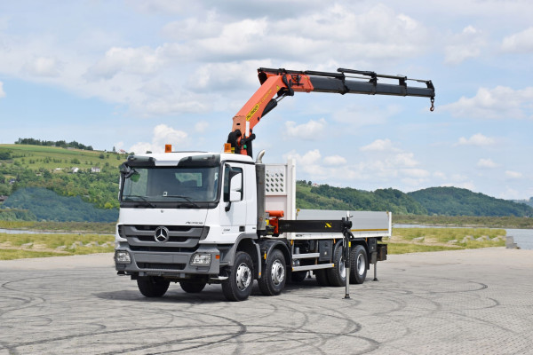 Mercedes Actros 3244 * SKRZYNIA 7,00 m * PK 33002 EH + PILOT / 8x4