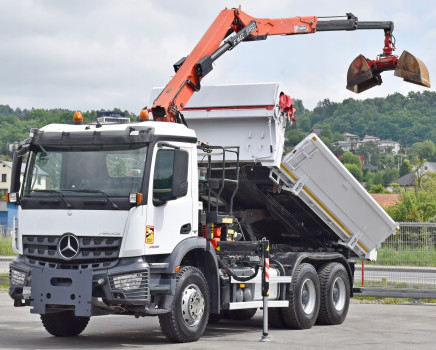 Mercedes AROCS 2635 * FASSI F165AZ.0.22 + PILOT * 6x4